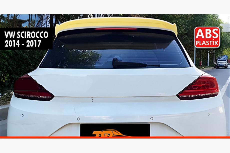 Volkswagen Scirocco 2008-2017 Alerón Trasero DPT V-2 (2014-2017, Negro Brillante) Image