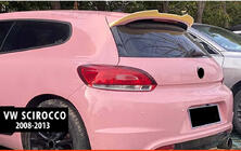 Volkswagen Scirocco 2008-2017 Alerón Trasero DPT V-5 (2008-2013, Negro Brillante) foto 1