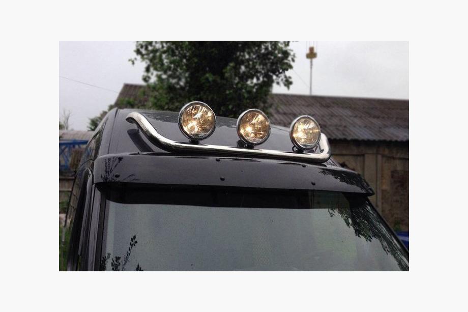 Volkswagen Crafter 2016- Defensa superior (acero inoxidable) Image
