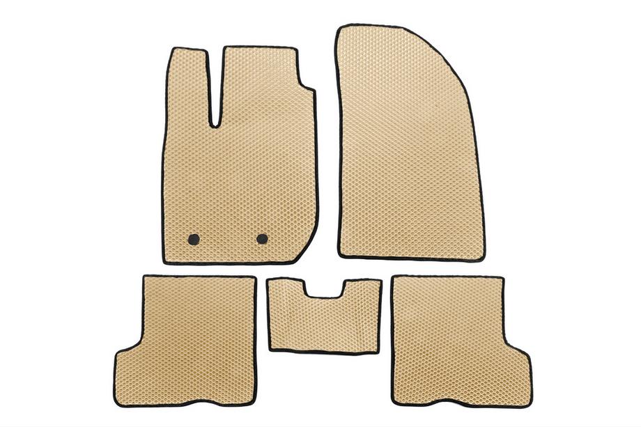 Renault Duster 2018-2024 Alfombrillas EVA (Beige) Image