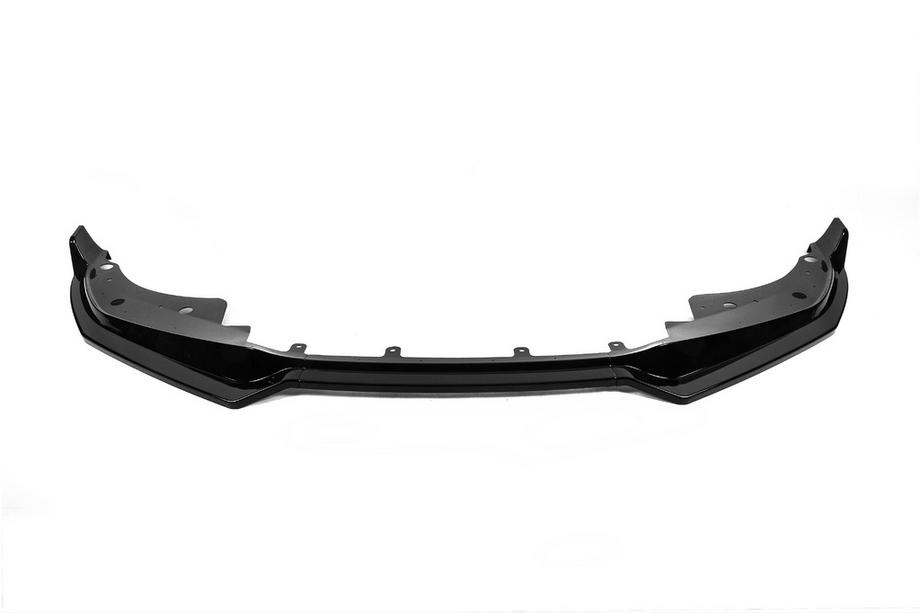 BMW 4 Series G22/23/26 2020- Lip delantero DPT V-2 (para G22/G23, Negro Brillante) Foto 2