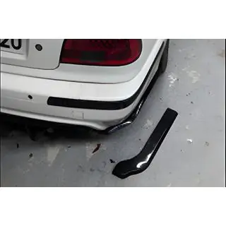 Extensiones Traseras Flap DPT (Negro Brillante)