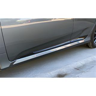 Molduras de Puerta DPT (Negro Brillante) Honda Civic Sedan X 2016-2021
