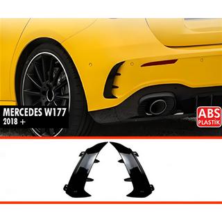 Extensiones de Alerón Trasero DPT (Negro Brillante) Mercedes A-сlass W177 2018-