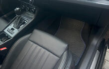 Skoda Superb 2015-2024 Alfombrillas EVA (Sin reposapiés, Negro) foto 4