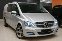 Mercedes Vito W639 2004-2014 Parrilla Delantera Diamond Silver (2010-2014) foto 2