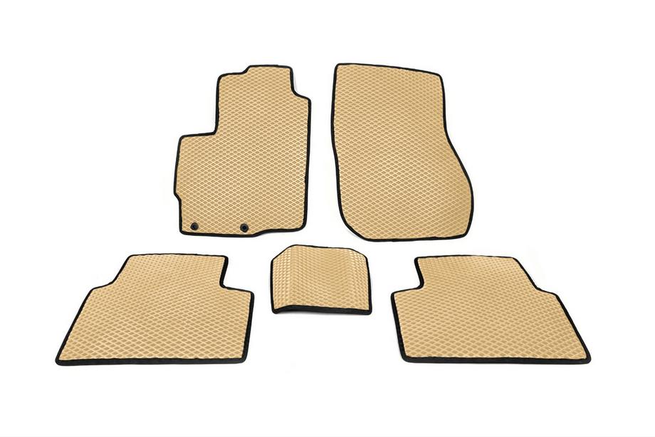 Peugeot 4007 2007-2013 Alfombrillas EVA (Beige) Image