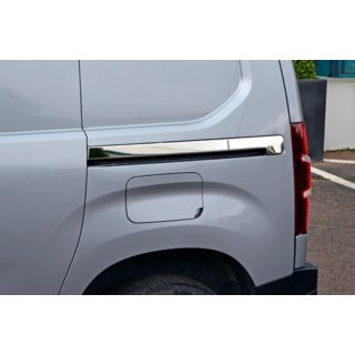 Molduras de puerta corredera en acero inoxidable (2 uds.) Citroen Berlingo/Multispace 2018- foto 2