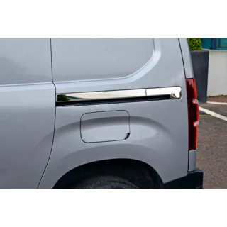 Molduras de puerta corredera en acero inoxidable (2 uds.) Citroen Berlingo/Multispace 2018- foto 2