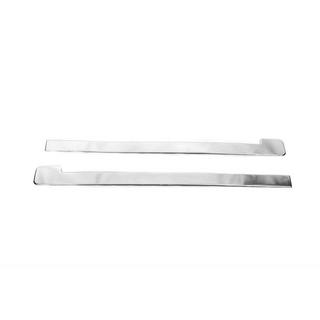 Molduras de puerta corredera en acero inoxidable (2 uds.) foto 4