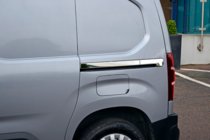 Toyota Proace City 2016- Molduras de puerta corredera en acero inoxidable (2 uds.) foto 5