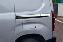 Toyota Proace City 2016- Molduras de puerta corredera en acero inoxidable (2 uds.) foto 2