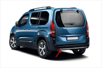 Citroen Berlingo/Multispace 2018- Moldura de parachoques trasero Omsa Line foto 2