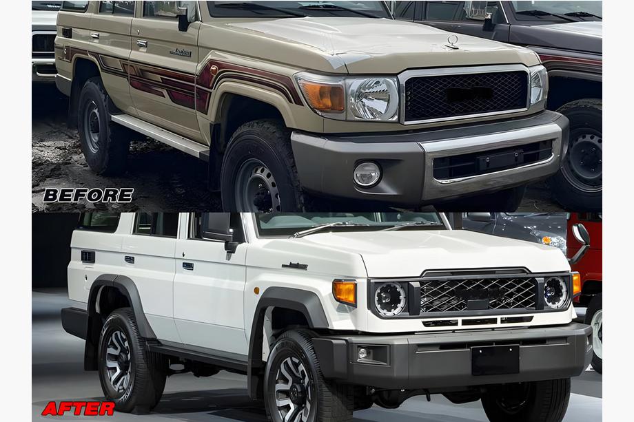 Toyota Land Cruiser 70 1984- Kit de restyling 2024 Image