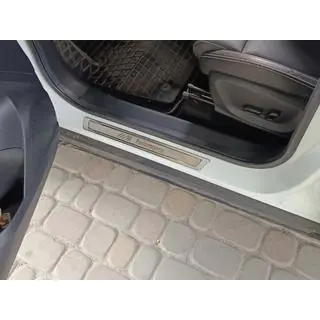 Protectores de umbral universales BMW M Performance V-1 (4 uds., acero inoxidable) foto 4