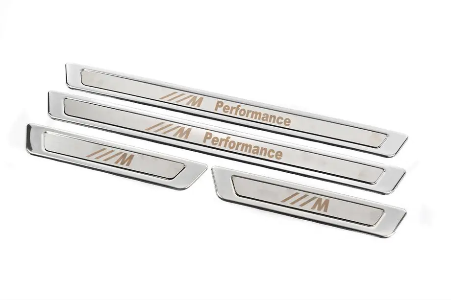BMW Protectores de umbral universales BMW M Performance V-1 (4 uds., acero inoxidable) Foto 6