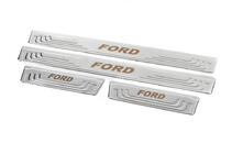 Ford Protectores de umbral universales Ford V-2 (4 uds., acero inoxidable) foto 3
