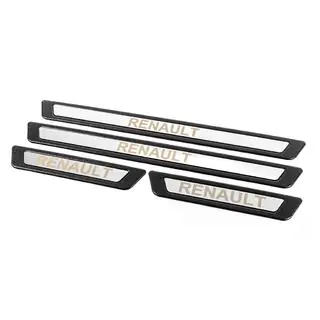Protectores de umbral universales Renault V-3 (4 uds., acero inoxidable) foto 3