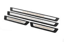 Chevrolet Protectores universales de umbral Chevrolet V-3 (4 uds, acero inoxidable) foto 3