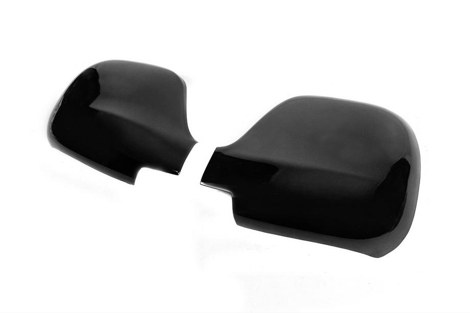 Mercedes Vito W639 2004-2014 Cubiertas de Espejos Negras (2004-2010, Acero Inoxidable) Foto 3