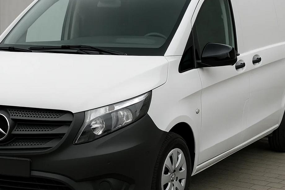 Mercedes Vito/V-class W447 2014- Cubiertas de Espejos Negras (Acero Inoxidable) Foto 1