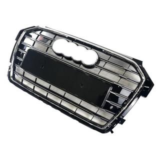 Parrilla delantera S-Style (2014-2018, negra con cromo) foto 3