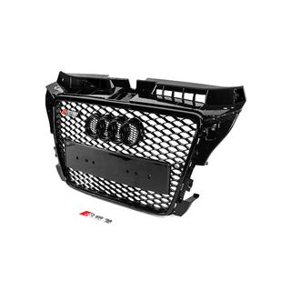 Parrilla Delantera RS-Style (2008-2012, negra con cromo) Audi A3 2003-2012 foto 2