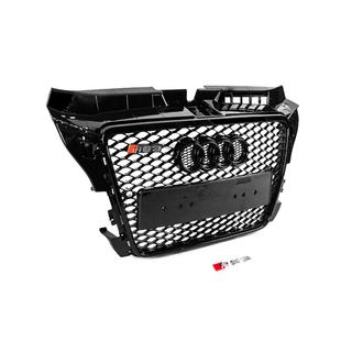 Parrilla Delantera RS-Style (2008-2012, negra con cromo) Audi A3 2003-2012 foto 3
