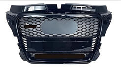 Audi A3 2003-2012 Parrilla Delantera RS-Style V-2 (2008-2012, negra) foto 1