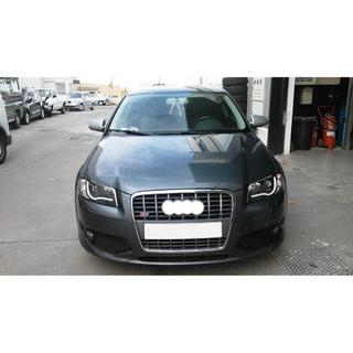 Parrilla delantera S-Style (2008-2012, gris con cromo) Audi A3 2003-2012 foto 3