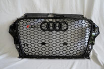 Audi A3 2012-2020 Parrilla Delantera RS-Style (2012-2016, negra) foto 2