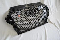 Audi A3 2012-2020 Parrilla Delantera RS-Style (2012-2016, negra) foto 3
