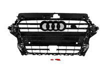 Audi A3 2012-2020 Parrilla Delantera S-Style (2012-2016, negra) foto 4