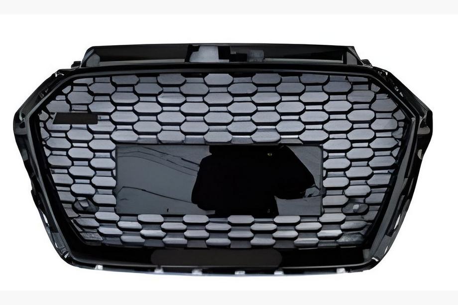Audi A3 2012-2020 Parrilla Delantera RS-Style (2016-2020, sin logo, negra) Image
