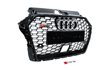 Audi A3 2012-2020 Parrilla Delantera RS-Style (2016-2020, negro-gris) foto 3
