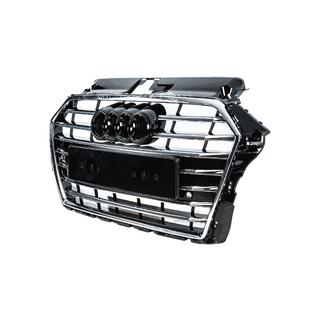 Parrilla Delantera S-Style (2016-2020, Negro con Cromo) foto 2