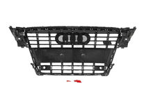 Audi A4 B8 2007-2015 Parrilla delantera RS-Style (2007-2011, gris con cromo) foto 5