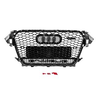 Parrilla delantera RS-style negra con logotipo Quattro (2012-2015) foto 4