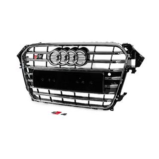 Parrilla delantera S-Style (2012-2015, negra con cromo) foto 2