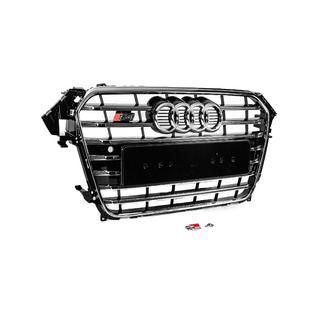 Parrilla delantera S-Style (2012-2015, negra con cromo) foto 3