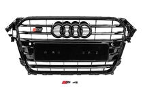 Audi A4 B8 2007-2015 Parrilla Delantera Negra S-Style (2012-2015) foto 1
