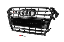 Audi A4 B8 2007-2015 Parrilla Delantera Negra S-Style (2012-2015) foto 3