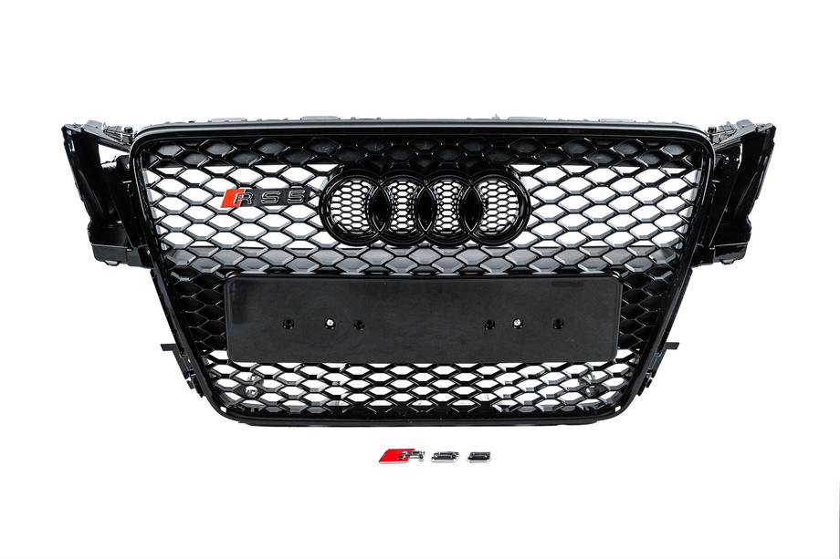 Audi A5 2007-2015 Parrilla Delantera RS-Style (2007-2011, negra) Image