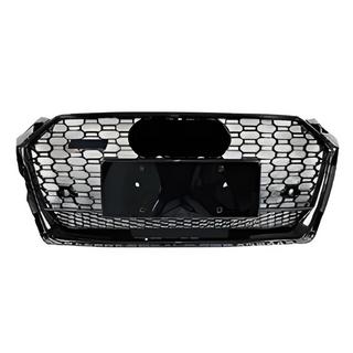 Parrilla delantera RS-Style con emblema Quattro (2016-2019, negro)