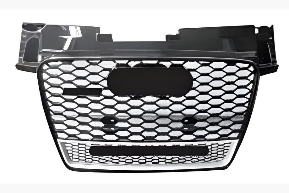 Audi TT 2006-2014 Parrilla Delantera RS-Style con Inscripción Quattro (2008-2014, negra) Image