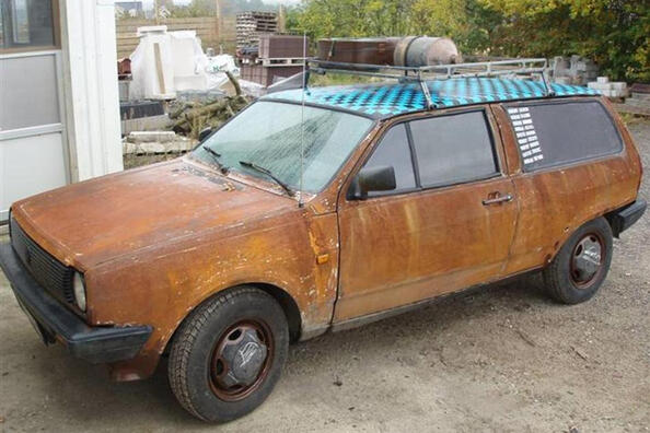 Rat Look: Tuning con alma de metal oxidado