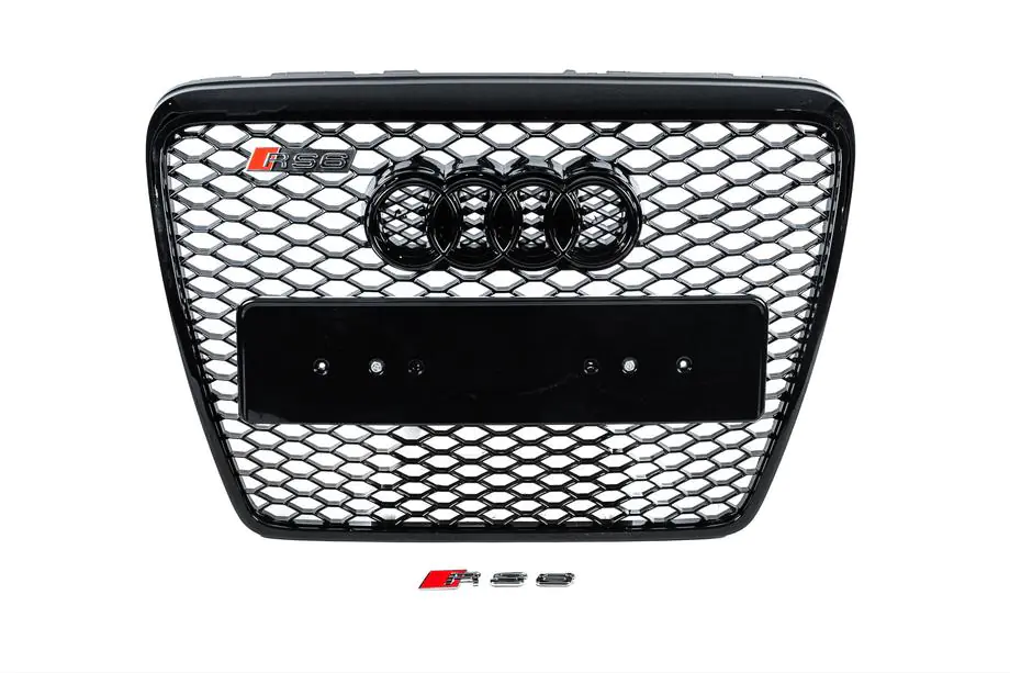 Audi A6 C6 2004-2011 Parrilla delantera RS-Style (negra) Image