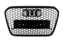 Audi A6 C7 2011-2017 Parrilla delantera negra RS-style (2011-2014) foto 5
