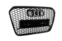Audi A6 C7 2011-2017 Parrilla delantera negra RS-style (2011-2014) foto 7