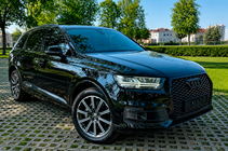 Audi Q7 2015–2026 Parrilla delantera estilo RSQ7 (2015-2019, negra) foto 5